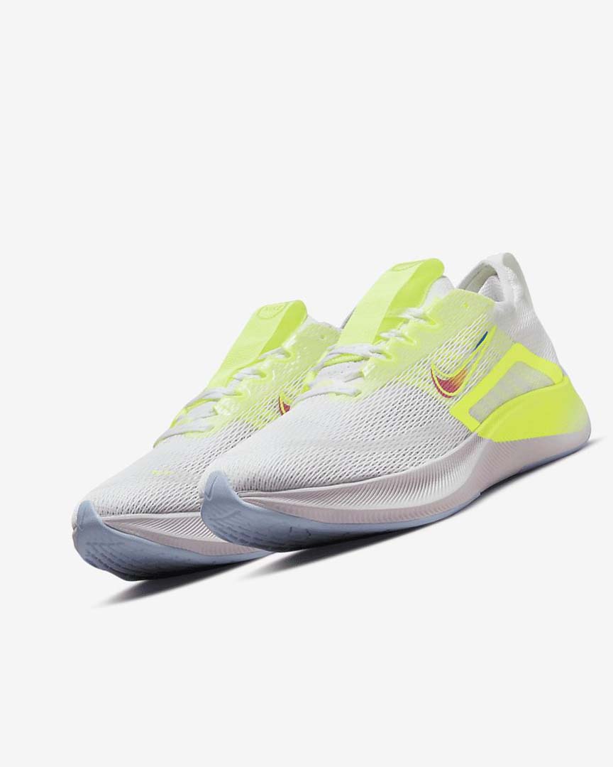 Nike Zoom Fly 4 Premium Løpesko Vei Dame Hvite Grønn Platina | NO2621