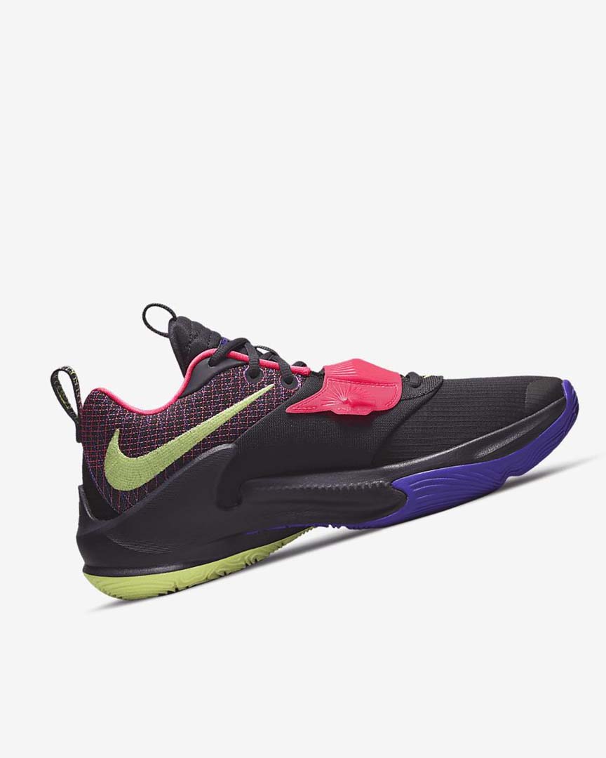 Nike Zoom Freak 3 Basketsko Dame Lilla Rosa Lilla Lyse Sitron | NO5190