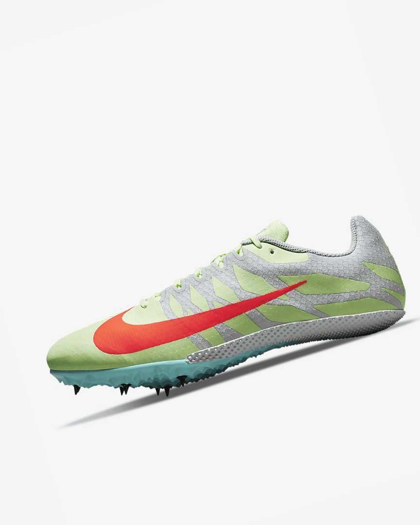 Nike Zoom Rival S 9 Piggsko Herre Gul Oransje Turkis | NO4779