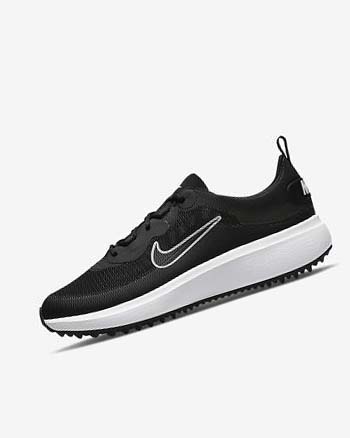 Nike Ace Summerlite Golfsko Dame Svarte Hvite | NO2427