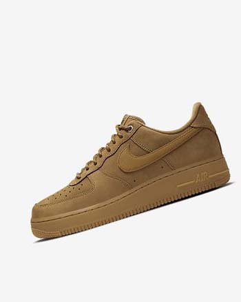 Nike Air Force 1 '07 WB Joggesko Herre Lyse Brune Svarte Brune | NO2846