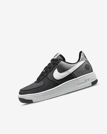 Nike Air Force 1 Crater Joggesko Gutt Svarte Hvite | NO2735