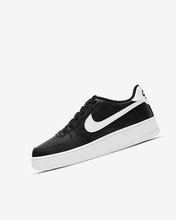 Nike Air Force 1 Joggesko Gutt Svarte Hvite | NO2394