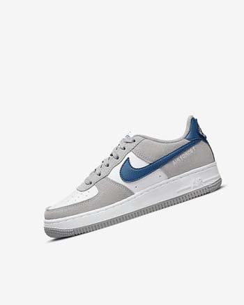 Nike Air Force 1 LV8 Joggesko Jente Lyse Grå Hvite Lyse Grå | NO2558