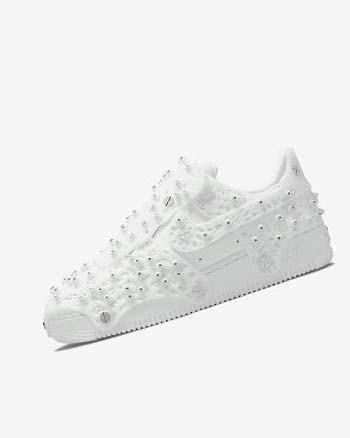 Nike Air Force 1 LXX x Swarovski Joggesko Dame Hvite Metal Sølv Hvite | NO2402