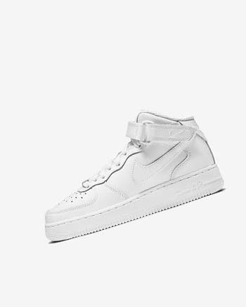 Nike Air Force 1 Mid LE Joggesko Jente Hvite Hvite | NO2573