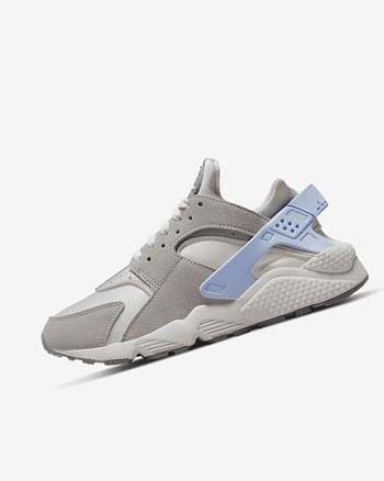 Nike Air Huarache Joggesko Dame Hvite Grå | NO2212