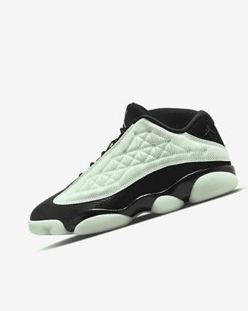 Nike Air Jordan 13 Retro Low Basketsko Herre Grønn Svarte | NO5578