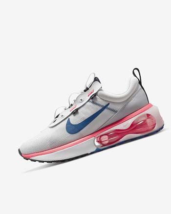 Nike Air Max 2021 Fritidssko Herre Hvite Rød Svarte Blå | NO4529