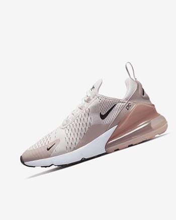 Nike Air Max 270 Fritidssko Dame Lyse Rosa Rosa Svarte | NO5531