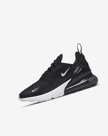 Nike Air Max 270 Fritidssko Gutt Svarte Mørke Grå Hvite | NO2839