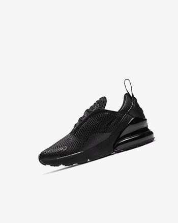 Nike Air Max 270 Fritidssko Gutt Svarte Svarte Svarte | NO4968