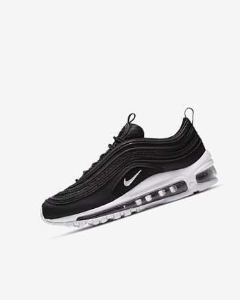 Nike Air Max 97 Fritidssko Gutt Svarte Hvite | NO4798