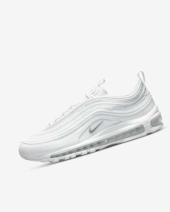 Nike Air Max 97 Fritidssko Herre Hvite Svarte Grå | NO5267