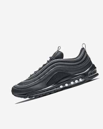 Nike Air Max 97 Fritidssko Herre Svarte Hvite Svarte | NO1139