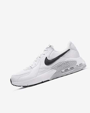 Nike Air Max Excee Joggesko Dame Hvite Platina Svarte | NO1174