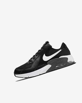 Nike Air Max Excee Joggesko Jente Svarte Mørke Grå Hvite | NO5300