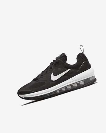 Nike Air Max Genome Fritidssko Jente Svarte Mørke Grå Hvite | NO2211