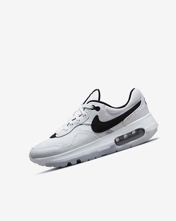 Nike Air Max Motif Sko Gutt Hvite Hvite Svarte | NO3043