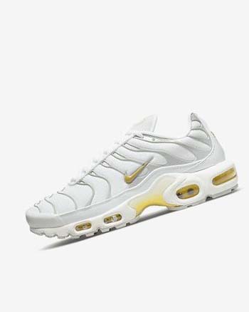 Nike Air Max Plus Joggesko Dame Hvite Lyse Beige | NO5102