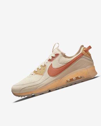 Nike Air Max Terrascape 90 Joggesko Herre Hvite Oransje Rosa Dyp Gul | NO2315