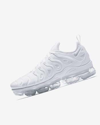 Nike Air VaporMax Plus Joggesko Herre Hvite Platina Hvite | NO5220