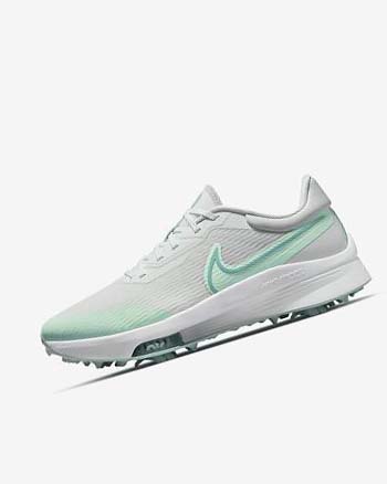 Nike Air Zoom Infinity Tour NEXT% Golfsko Herre Hvite Mint Platina Turkis | NO2288