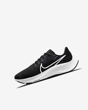 Nike Air Zoom Pegasus 38 Løpesko Vei Gutt Svarte Mørke Grå Hvite | NO2703