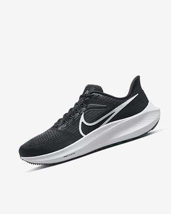 Nike Air Zoom Pegasus 39 Løpesko Vei Dame Svarte Mørke Grå Hvite | NO2776