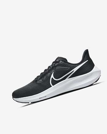 Nike Air Zoom Pegasus 39 Løpesko Vei Herre Svarte Mørke Grå Hvite | NO3177