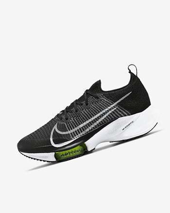 Nike Air Zoom Tempo NEXT% Løpesko Vei Herre Svarte Hvite | NO3071