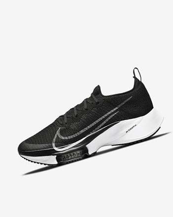 Nike Air Zoom Tempo NEXT% Løpesko Vei Herre Svarte Mørke Grå Platina Hvite | NO5452