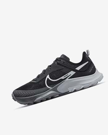 Nike Air Zoom Terra Kiger 8 Trail Løpesko Dame Svarte Mørke Grå Grå Platina | NO1116