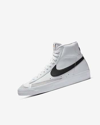 Nike Blazer Mid '77 Joggesko Gutt Hvite Oransje Svarte | NO4644