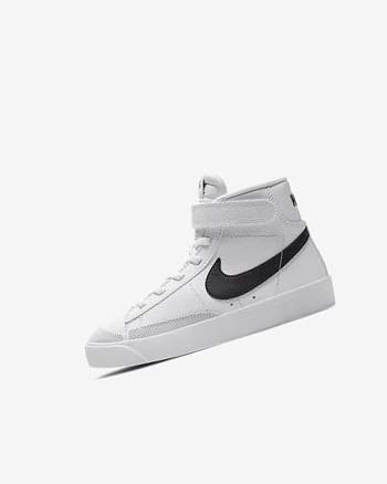 Nike Blazer Mid '77 Joggesko Gutt Hvite Oransje Svarte | NO5212