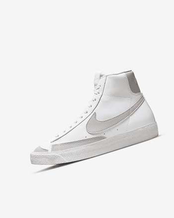 Nike Blazer Mid '77 SE Joggesko Gutt Hvite Lyse Beige | NO4902