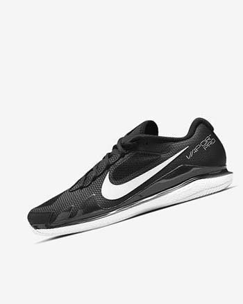 Nike Court Air Zoom Vapor Pro Tennis Sko Herre Svarte Hvite | NO2293