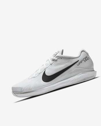 Nike Court Air Zoom Vapor Pro Tennis Sko Herre Hvite Svarte | NO4650