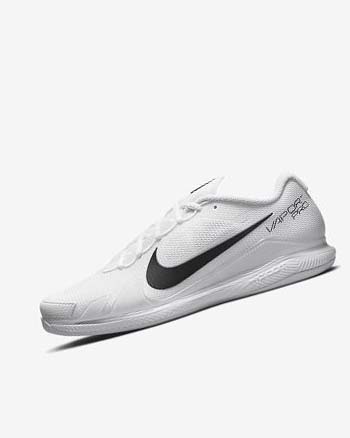 Nike Court Air Zoom Vapor Pro Tennis Sko Herre Hvite Svarte | NO5454