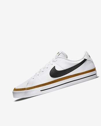 Nike Court Legacy Joggesko Herre Hvite Svarte | NO2370