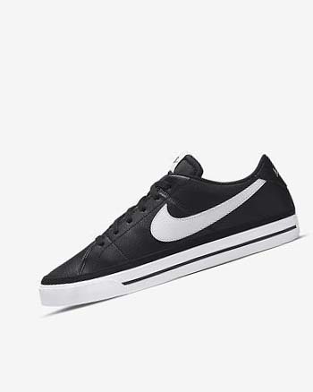 Nike Court Legacy Joggesko Herre Svarte Hvite | NO5071