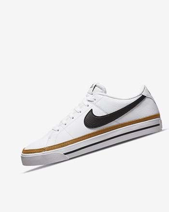 Nike Court Legacy Next Nature Joggesko Dame Hvite Oransje Svarte | NO2548