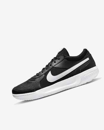 Nike Court Zoom Lite 3 Tennis Sko Herre Svarte Hvite | NO2718