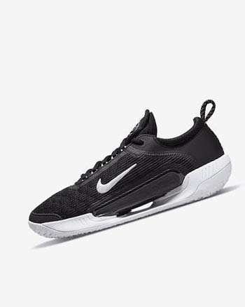 Nike Court Zoom NXT Tennis Sko Herre Svarte Hvite | NO3224