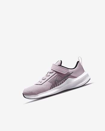 Nike Downshifter 11 Sko Gutt Rosa Svarte Hvite Metal Sølv | NO4866