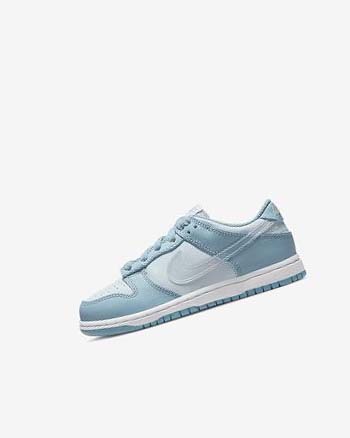 Nike Dunk Low Joggesko Jente Blå Hvite | NO5322