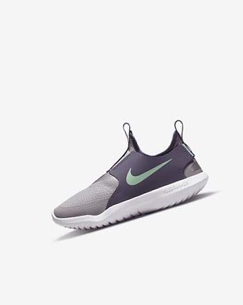 Nike Flex Runner Sko Gutt Grå Lilla Mint | NO4707