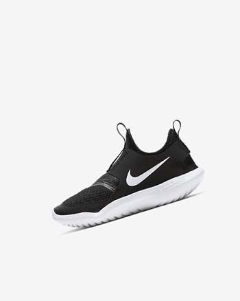 Nike Flex Runner Sko Gutt Svarte Hvite | NO3001