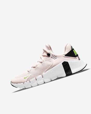 Nike Free Metcon 4 Treningssko Dame Lyse Rosa Hvite Svarte Grønn | NO5436