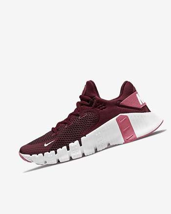 Nike Free Metcon 4 Treningssko Dame Rosa Svarte Hvite | NO1195